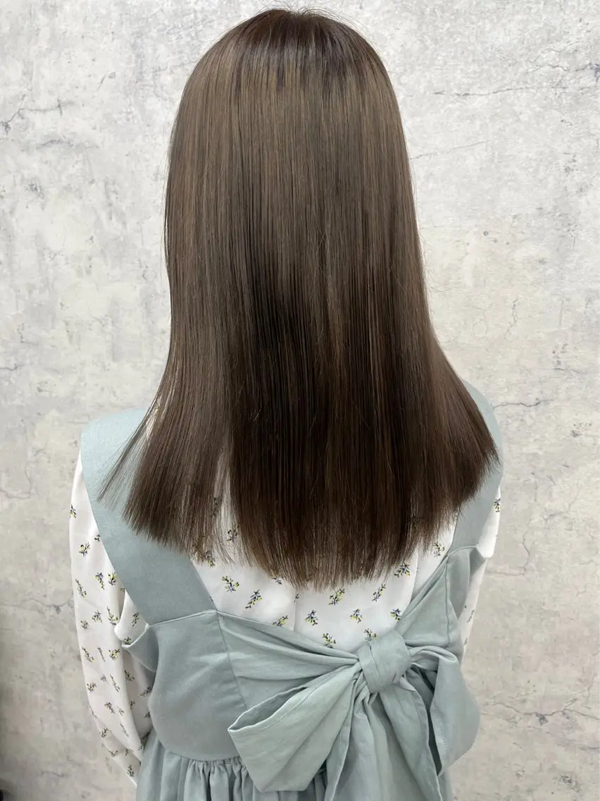 セミロング カラー ♱·༝ホノカ.⋆♱【 艶髪/透明感カラー】のヘアスタイル