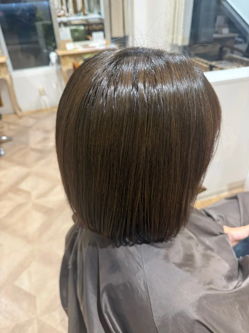 カラー ブラウンカラー ナチュラルブラウン ヘアカラー 樋田 果奈美のヘアスタイル