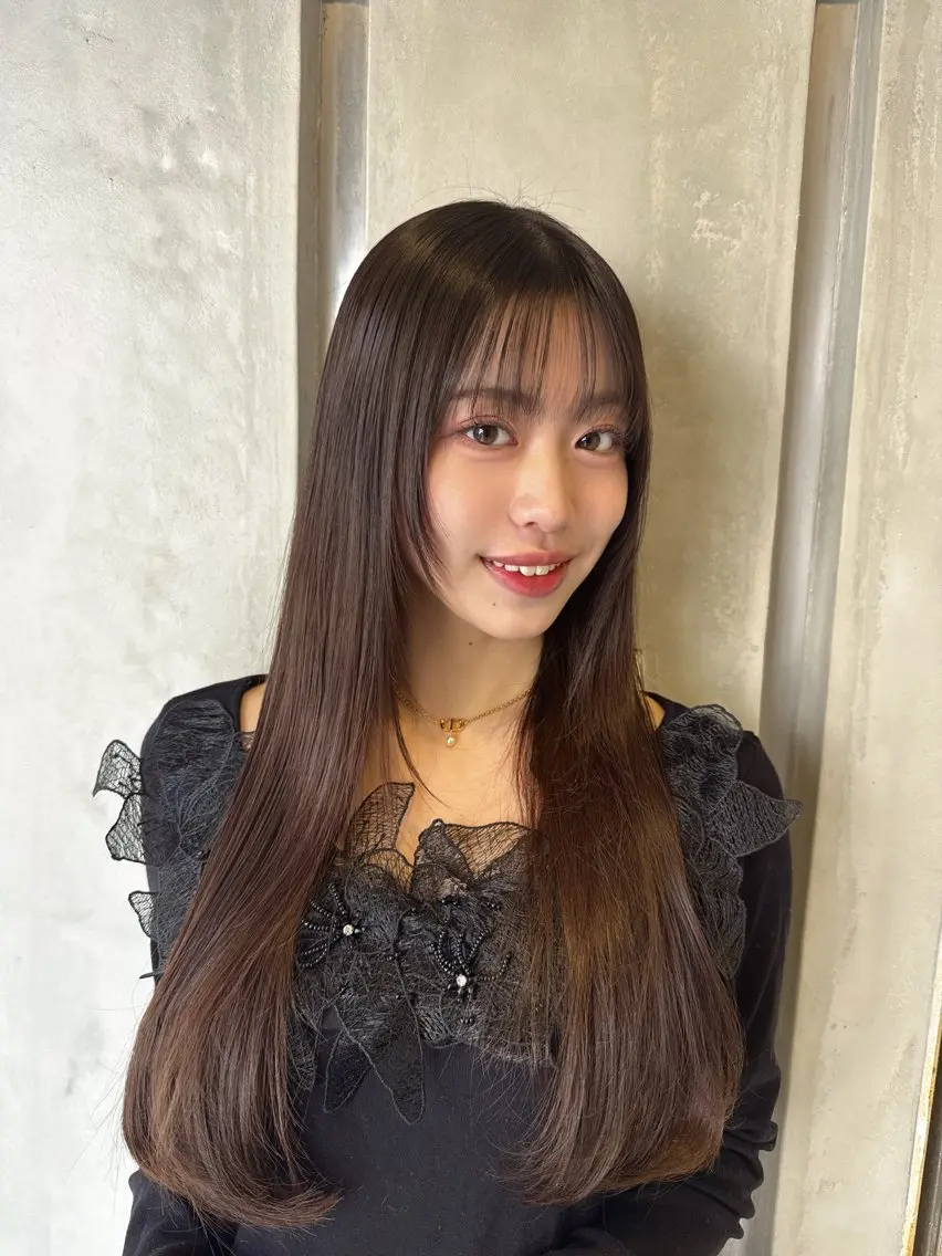 ミディアム カラー カット ヘアカラー トリートメント 💎透明感カラー特化 💎TAISEIのヘアスタイル