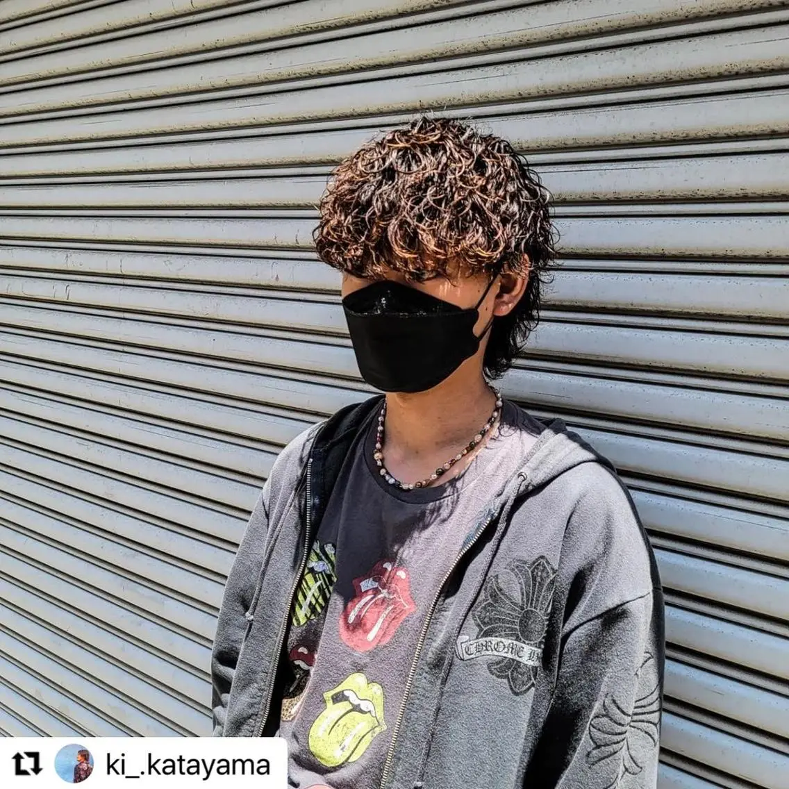 ミディアム カラー メンズ ミディアムパーマ メンズパーマ メンズツイストパーマ 波巻きパーマ ツイストパーマ 🩷Eny terrace🩷のヘアスタイル
