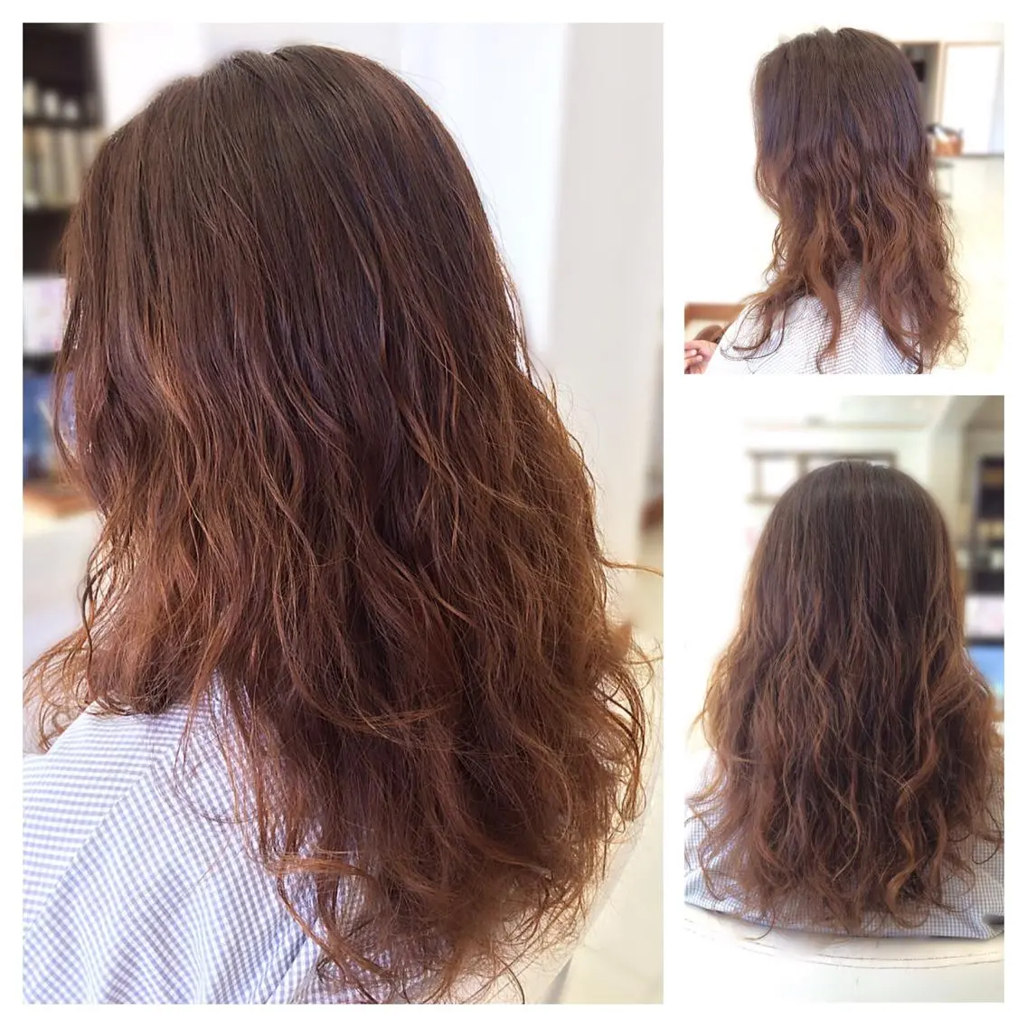 ロング カット パーマ トリートメント Hair VERDEのヘアスタイル
