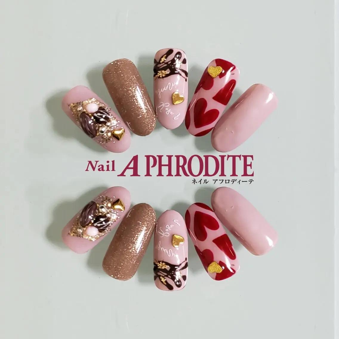 ネイル ジェルネイル ニュアンスネイル スカルプネイル ソフトジェル ネイルチップ ハンドネイル Nail Aphroditeのネイルデザイン