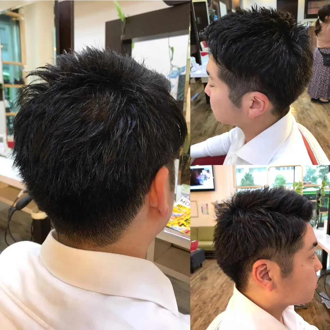 ショート メンズ カット 赤羽、髪質改善サロン 吉野リョウスケのヘアスタイル