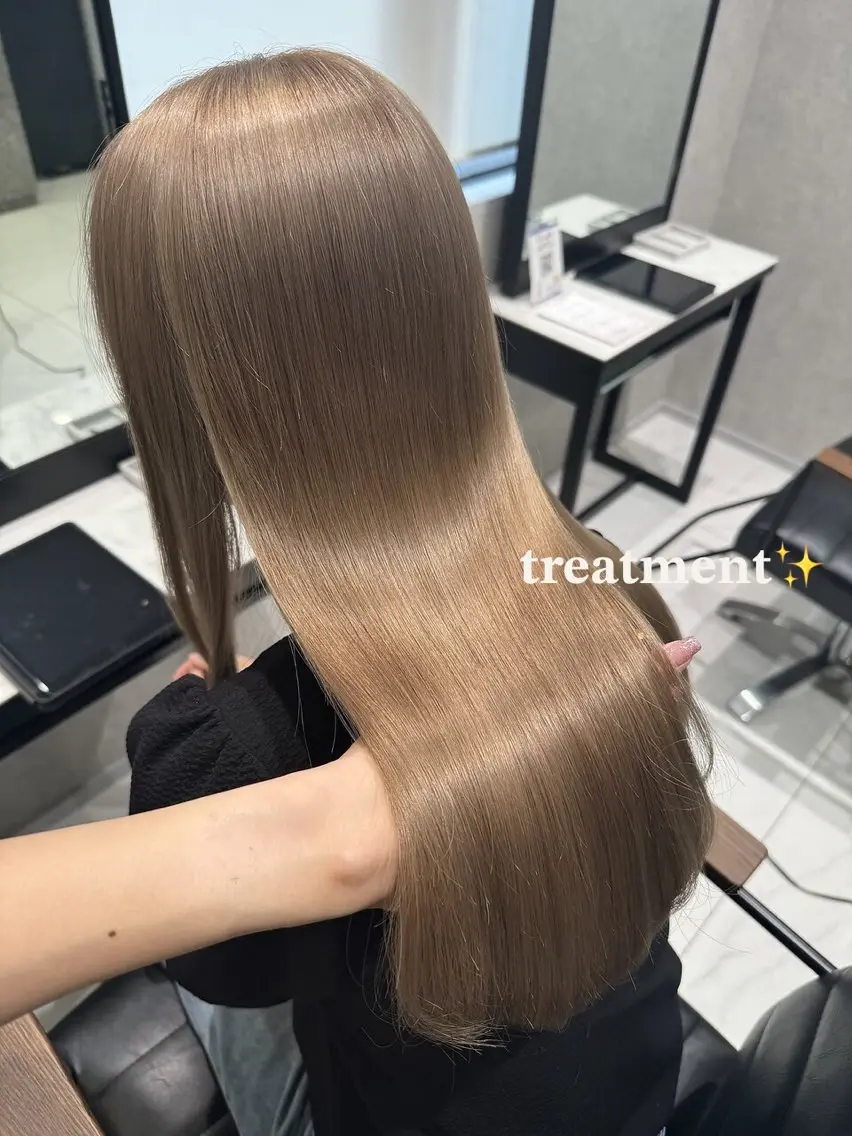 ヘアカラー トリートメント ガーリー🎀透明感 /似合わせ/ヘアアレのヘアスタイル