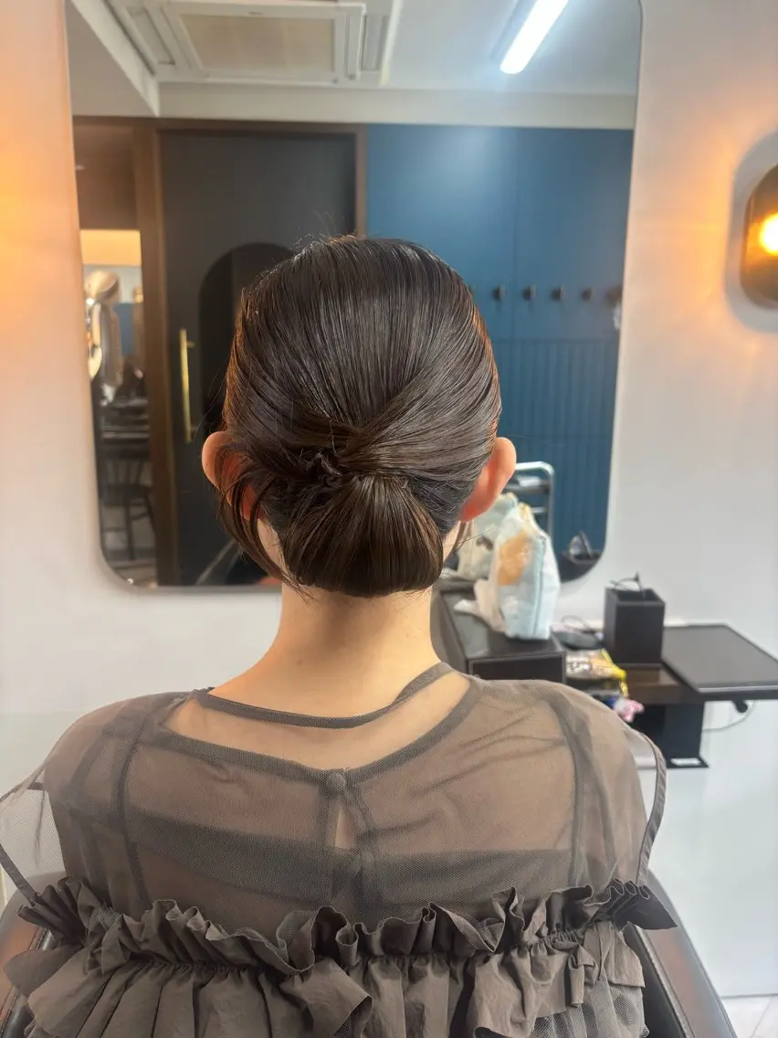 ミディアム ヘアセット 🦄艶髪育毛🌟毛髪 診断/セット/駒井のヘアスタイル