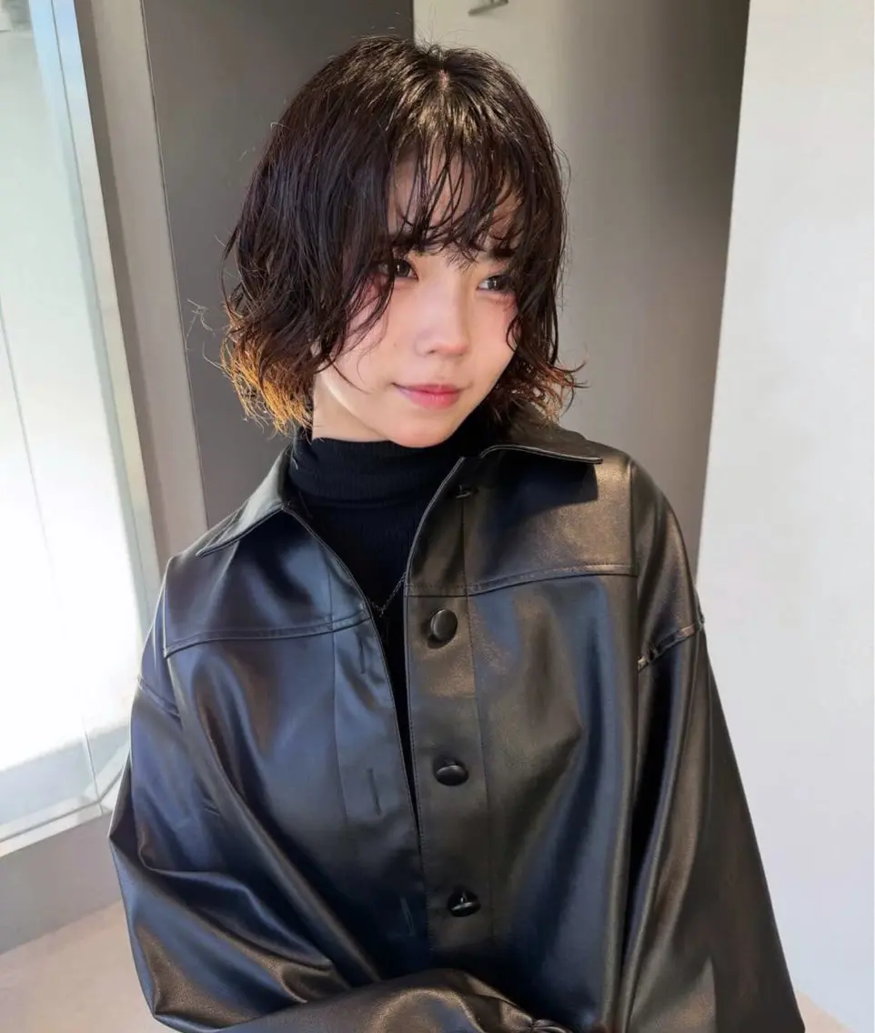 カット＋カラー＋パーマ＋3ステップトリートメントの写真