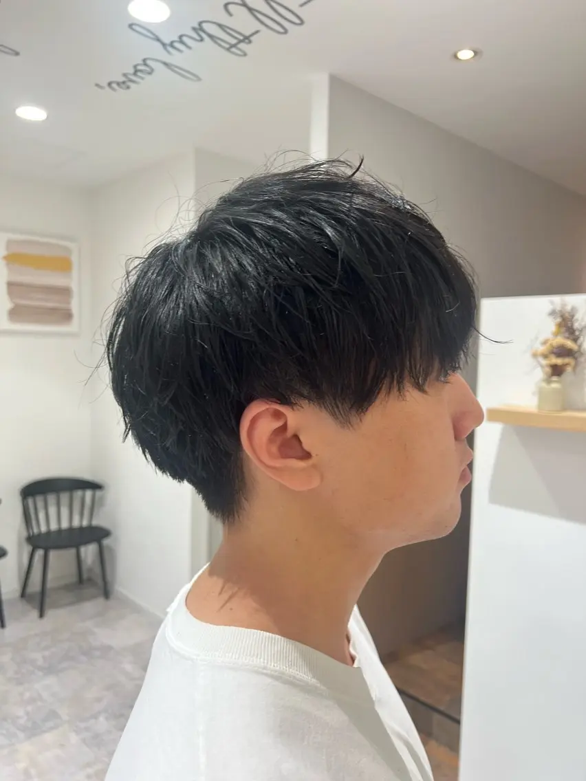 メンズ マッシュ こだわりカラー🕊️ 坪井美南🌼のマツエク・マツパデザイン