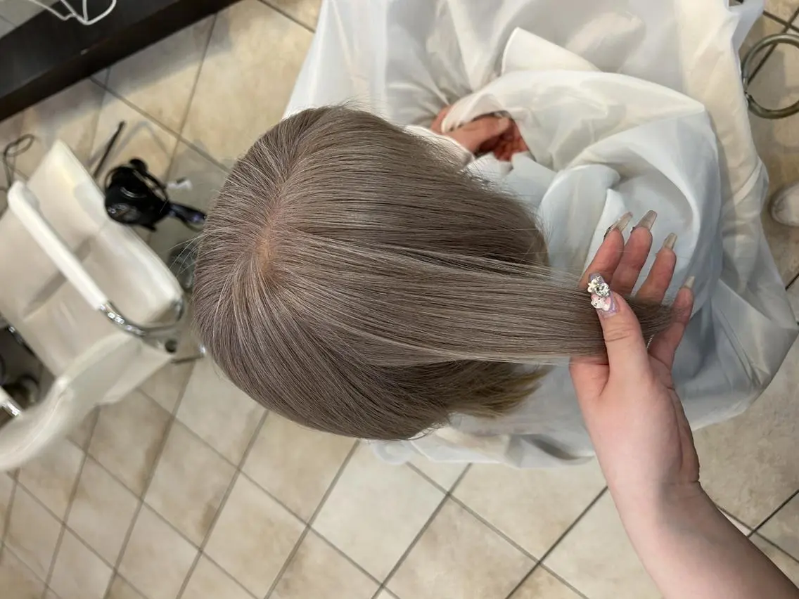 カラー 淵野辺カラーモデル 募集🌼MOKAのヘアスタイル