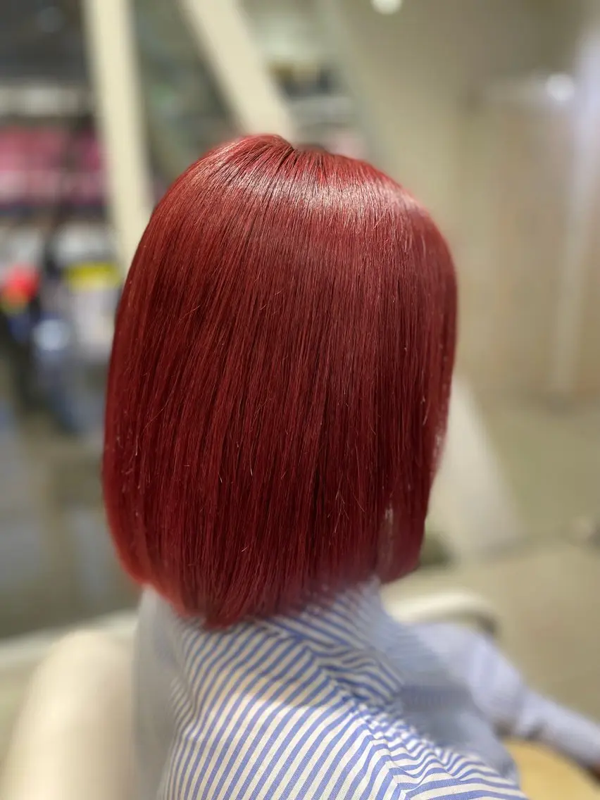 カラー ブリーチ Nosh・唐人町・ 愁時のヘアスタイル