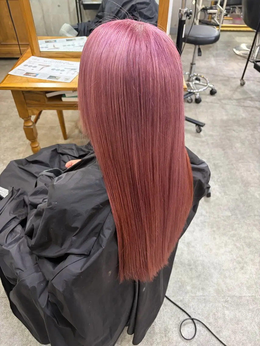 ロング ヘアカラー 町田美容師 shionのヘアスタイル
