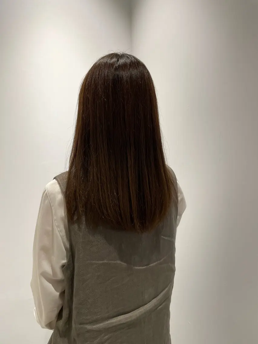 ロング 透明感カラー/ カット🎀あつこ🎀のヘアスタイル