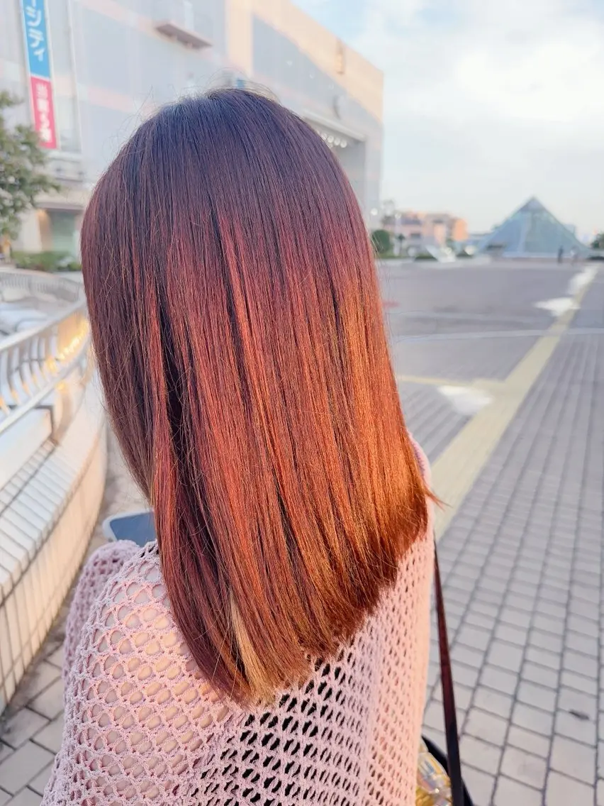 カラー 渋谷/ sayakaのヘアスタイル