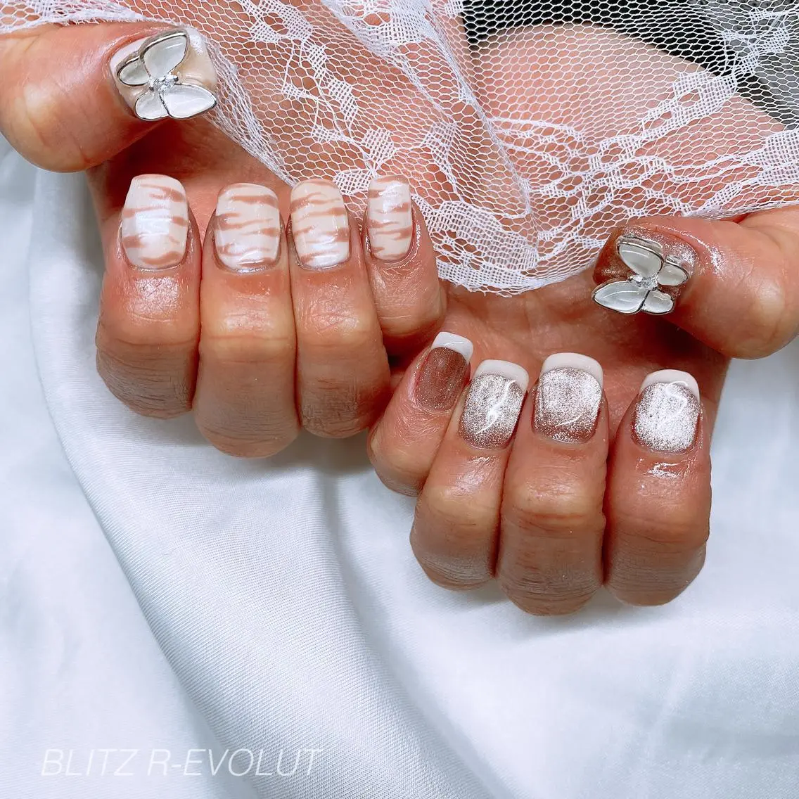 ネイル 持ち込み ☁️BLITZ 🎀笠原雪音🎀のネイルデザイン