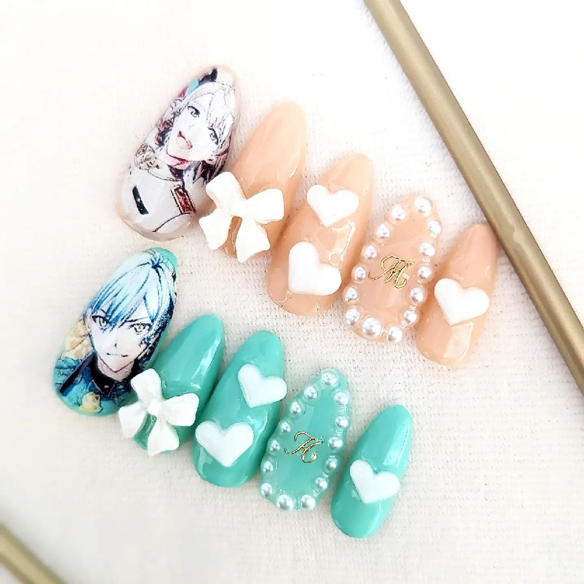 ネイル ネイルチップ その他(ネイル) 推しネイル | 　aycnailのネイルデザイン