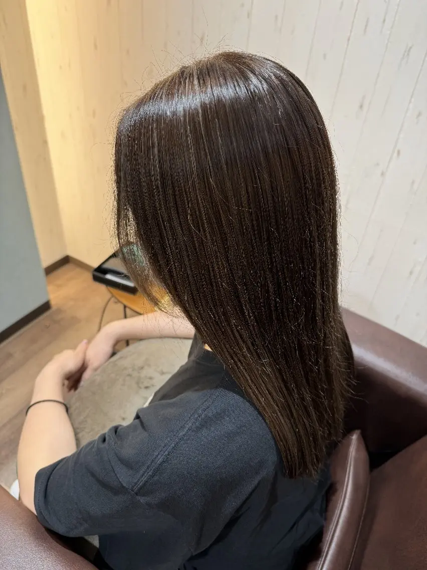 質感改善カラー(ブリーチなし)の写真