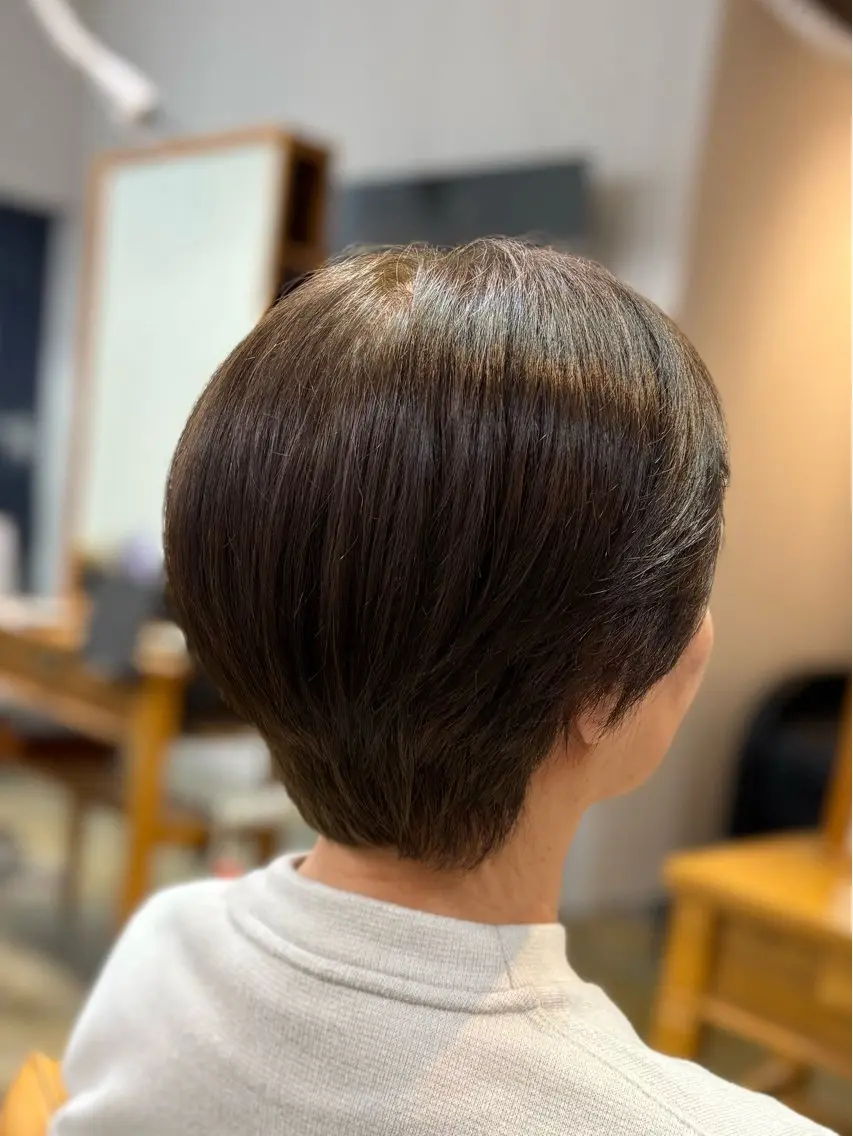 ショート 寺尾 加奈子のヘアスタイル