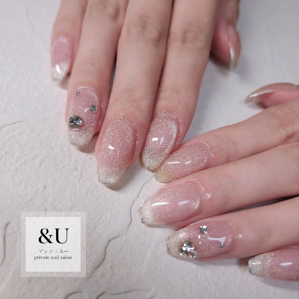 ネイル 持ち込み ハンドネイル ＆Ｕ (アンド・ユー)のネイルデザイン