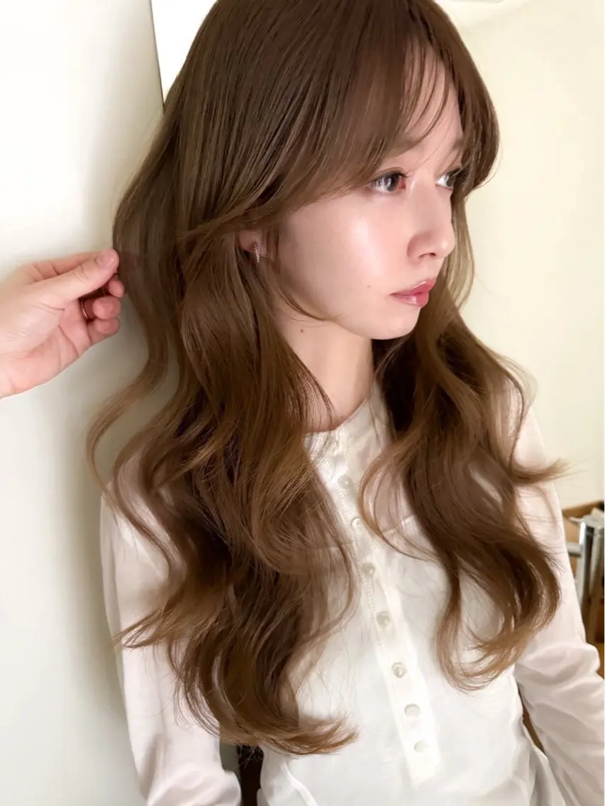 ロング カラー ヘアアレンジ 🫧透明感カラー/ Wカラー🫧namiのヘアスタイル