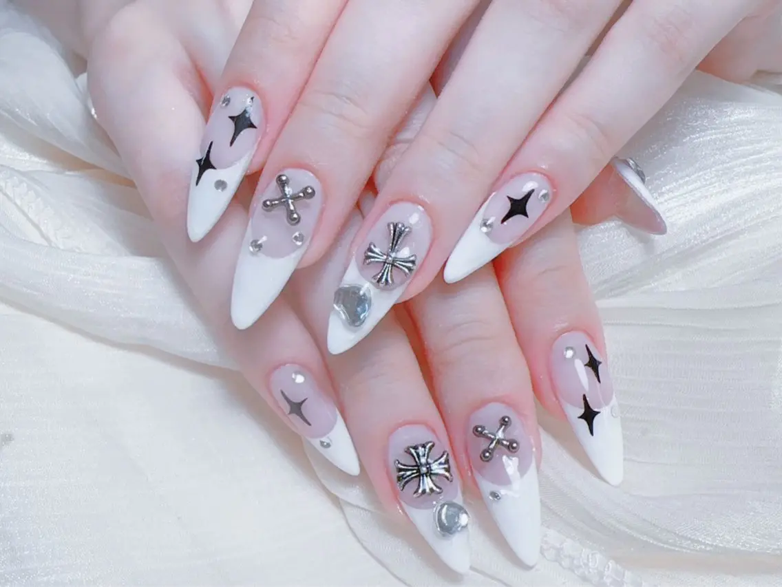 ネイル ハンドネイル M 🌷Nail 長さだし専門店のネイルデザイン