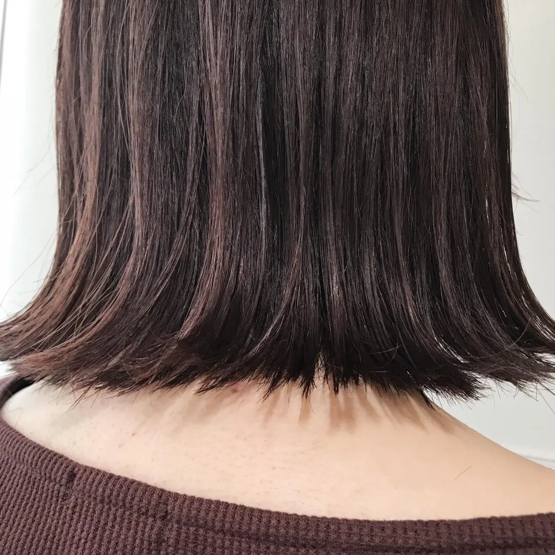 ミディアム カット ヘアカラー トリートメント 黒神 浩之のヘアスタイル