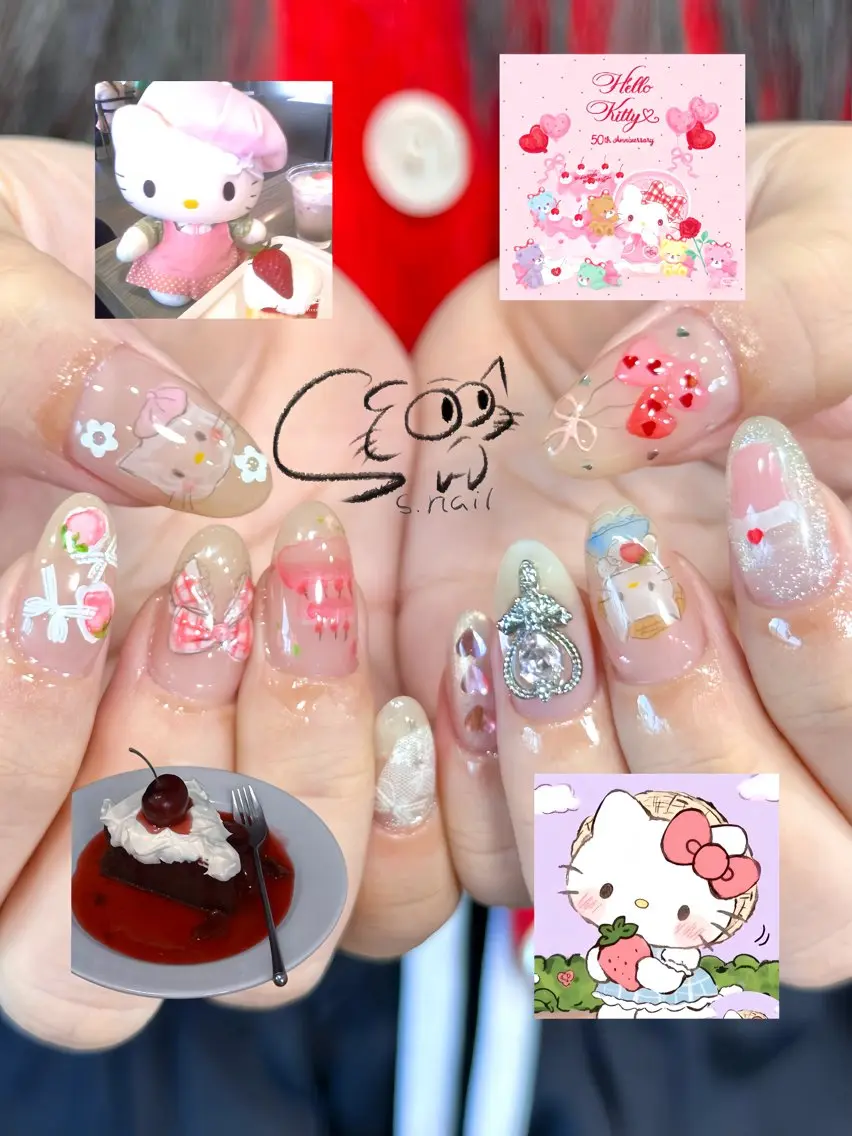 ネイル アートネイル チークネイル フレンチネイル グラデーション マグネットネイル S.nail _のネイルデザイン