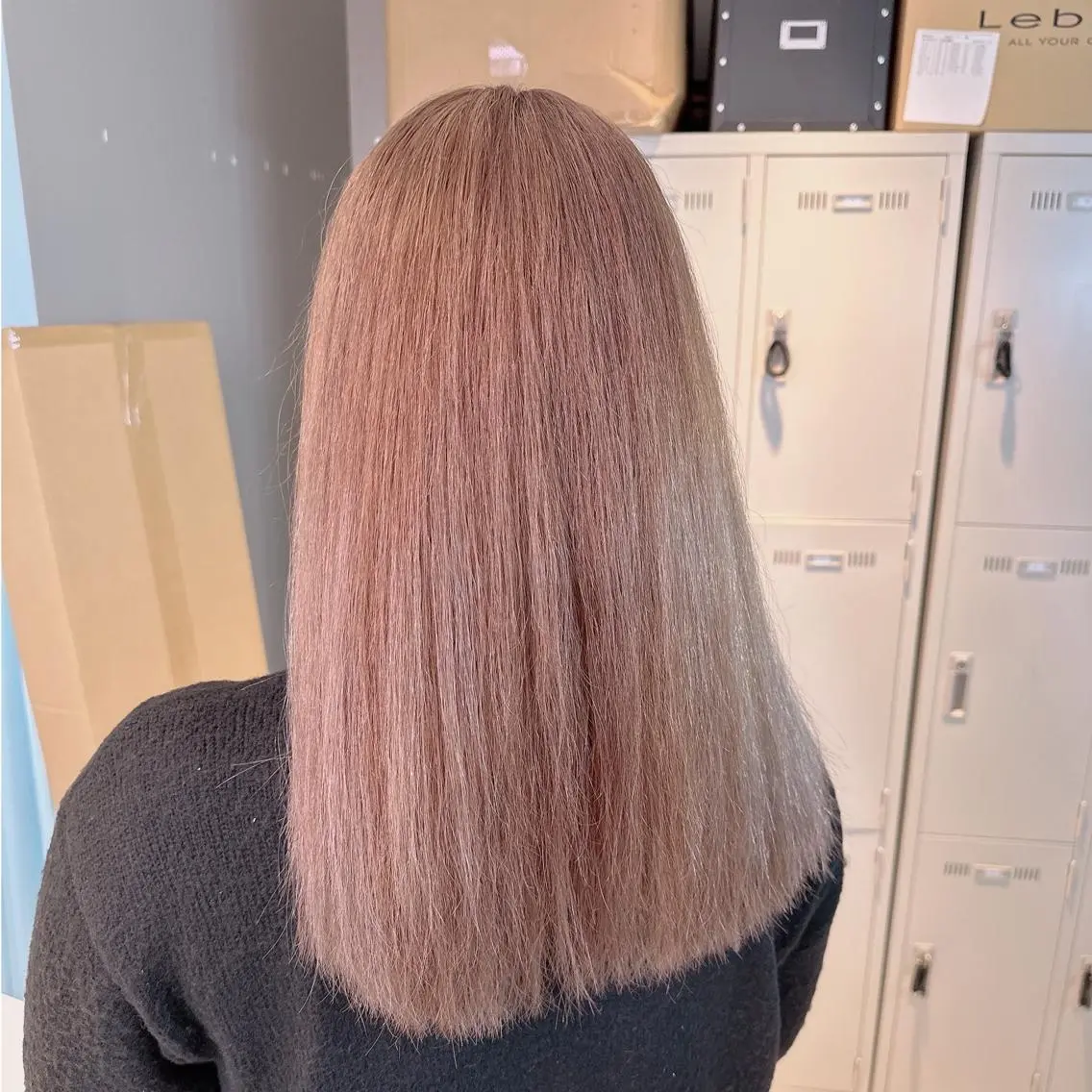 セミロング カラー ヘアカラー トリートメント ヘアセット 🪄池袋ハイトーン 🪄ブリーチカラーのヘアスタイル
