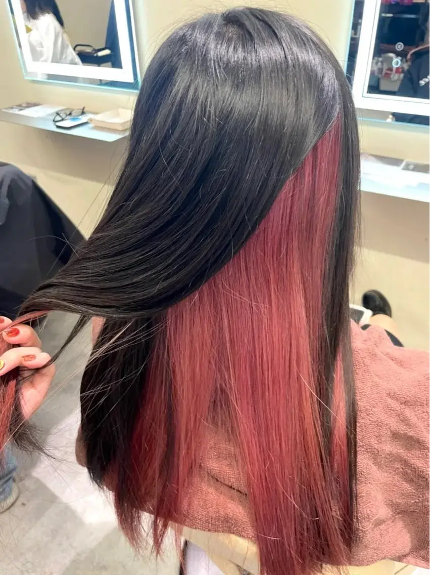 ロング カラー カット ヘアカラー トリートメント 多系統似合わせ/ tsuburaのヘアスタイル