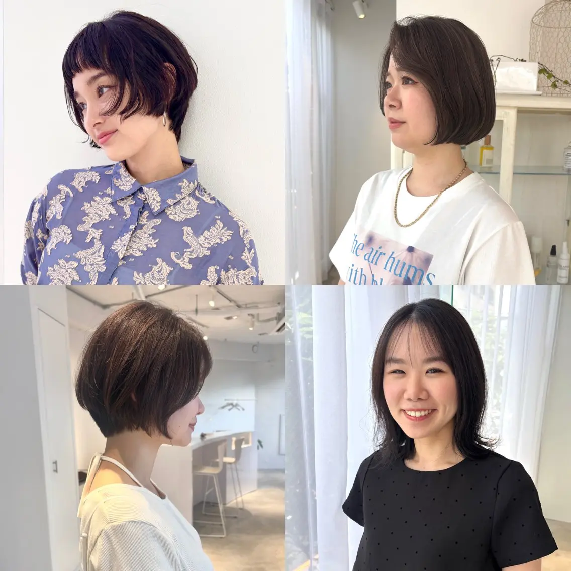 🌞【木曜日18:00〜】癖毛レディースカットモデル(ショート〜鎖骨の長さ)の写真