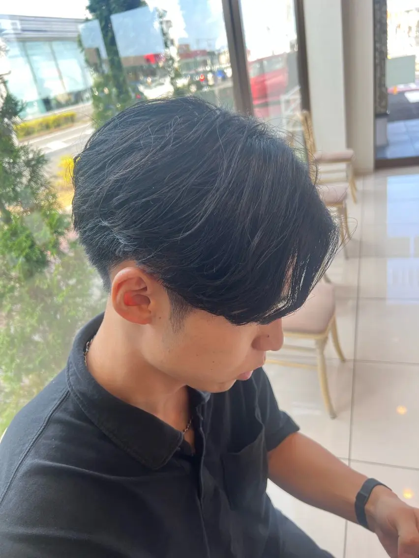 ショート パーマ カット パーマ トリートメント 豊田 恭平のヘアスタイル