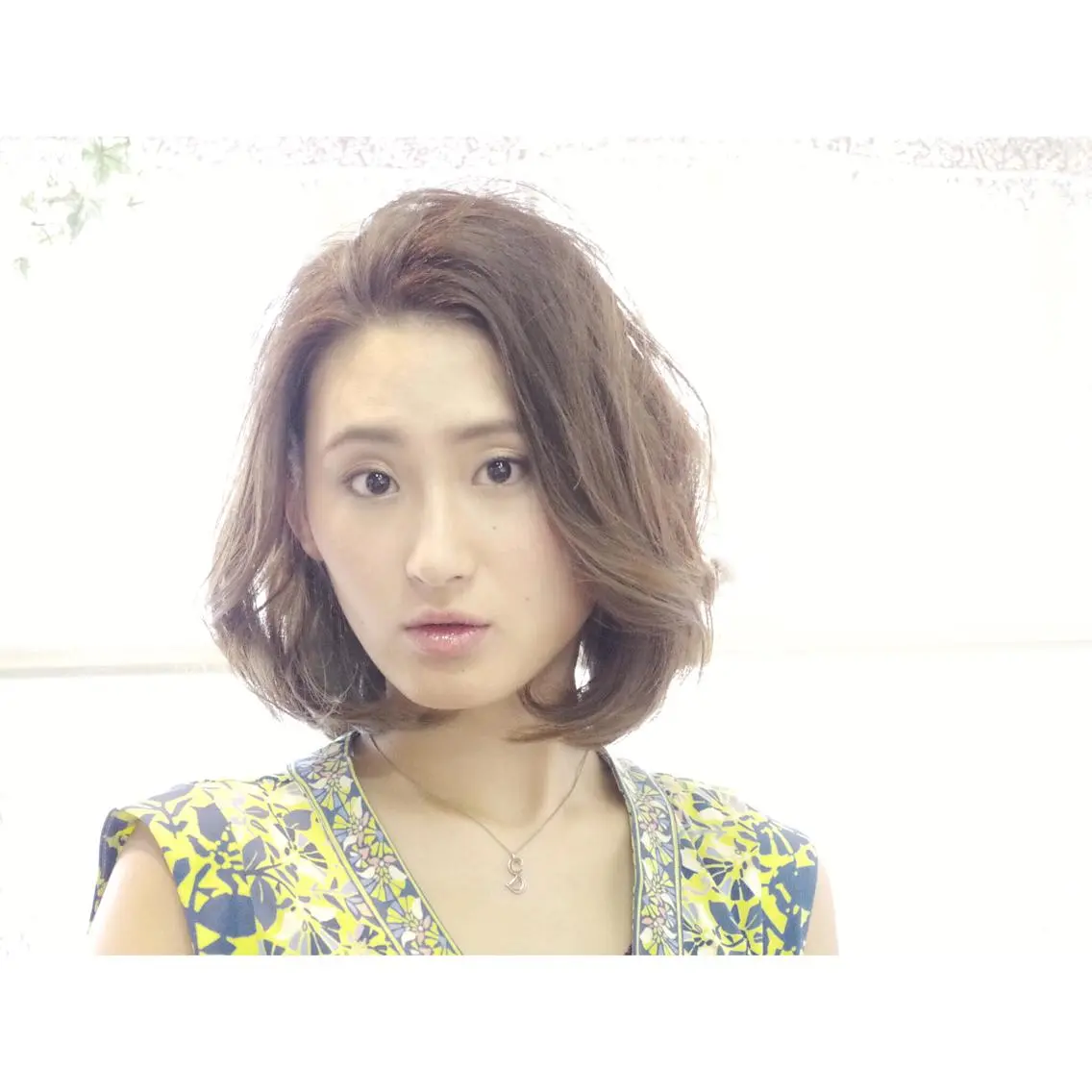 ミディアム 富岡 俊行のヘアスタイル