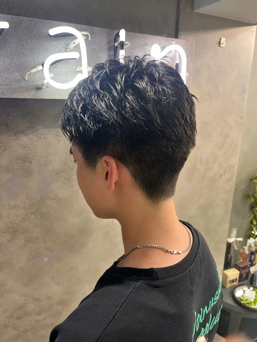 ショート 渋谷メンズ美容師 vain はるのヘアスタイル