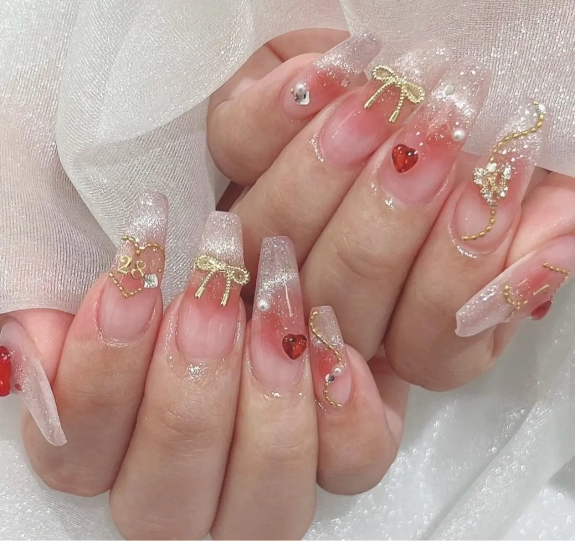 ネイル 韓国ネイル 持ち込み ニュアンスネイル ネイルチップ ハンドネイル TABI ANA.CHUOのネイルデザイン