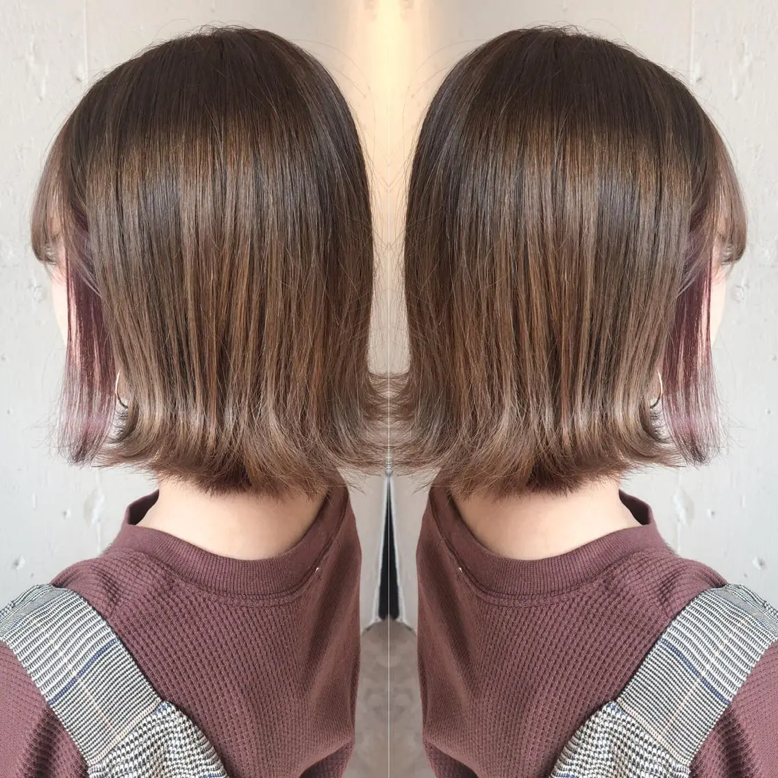 ミディアム あらき ちさとのヘアスタイル