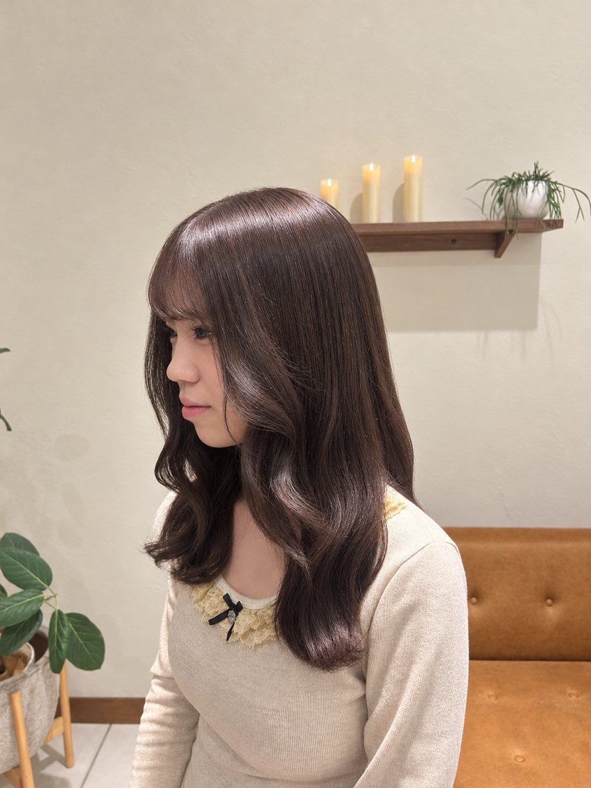 ロング ヘアカラー 🖤杉原 萌々香🖤のヘアスタイル