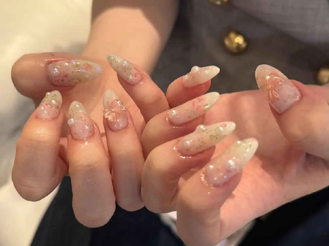 ネイル 持ち込み ハンドネイル MARIN NAILのネイルデザイン