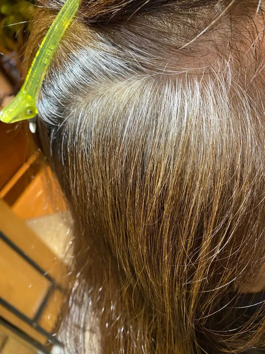 カラー カラーモデル募集 ⭐️里乃⭐️のヘアスタイル