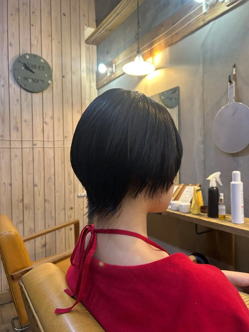 ショート hairlabo haru🌿ナナハのヘアスタイル