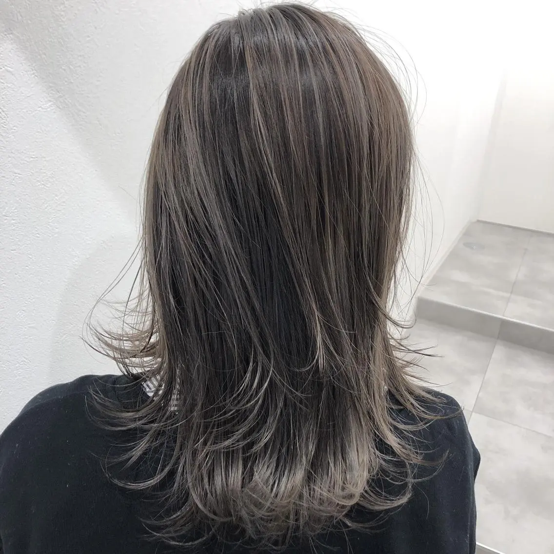 ミディアム カラー 堀田 将輝のヘアスタイル