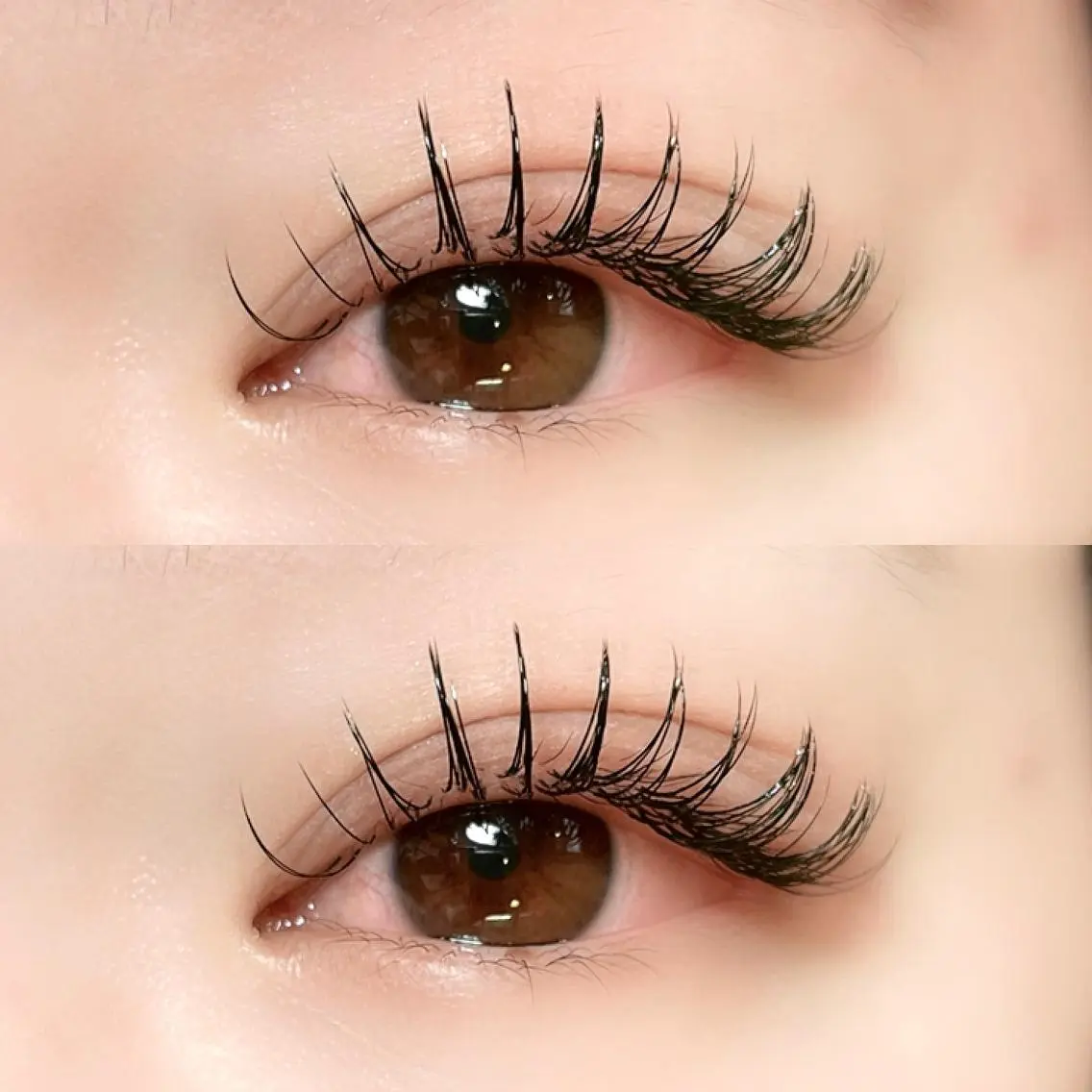 マツエク・マツパ アップワードラッシュ eyelist ⌇ minami 𖠚ᐝのマツエク・マツパデザイン