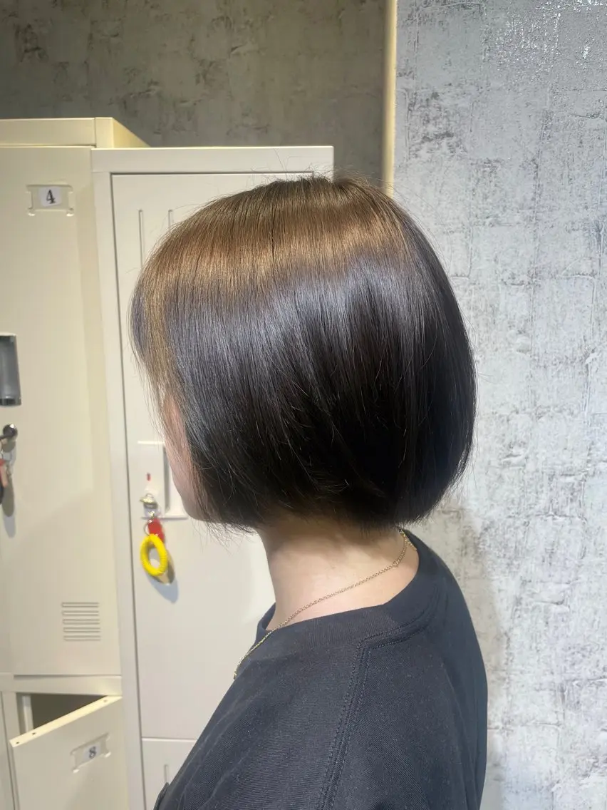 ショート ヘアカラー 🫧似合わせ艶カラー /平山🫧のヘアスタイル