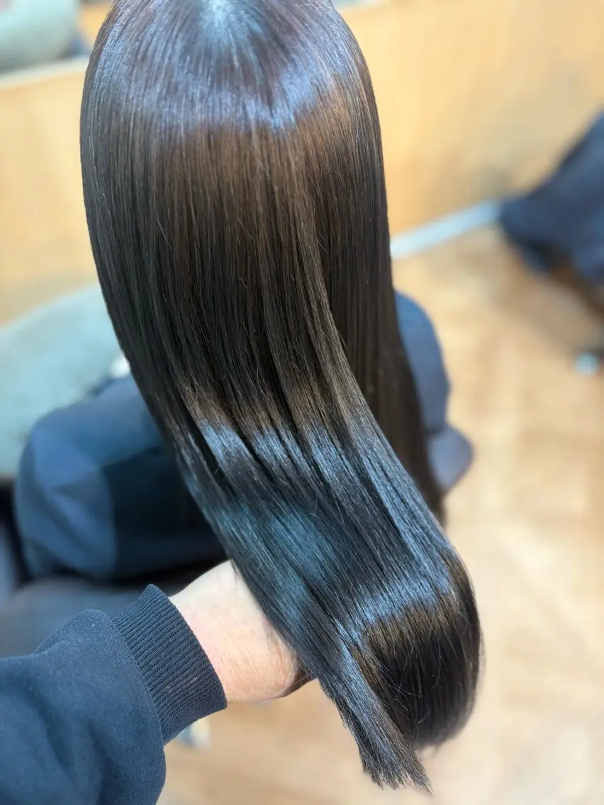 ロング カラー グレージュ カット ヘアカラー 🍒Ayana🍒 艶カラー🍒のヘアスタイル