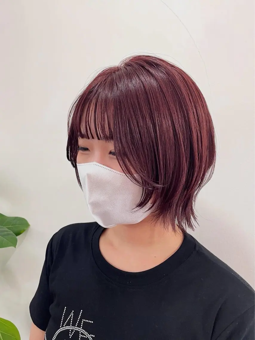 【カラーもケアも欲張り】ブリーチなしWカラー＋アルカリ除去トリートメント（ブロー込み)✨最安価格✨30%offの写真
