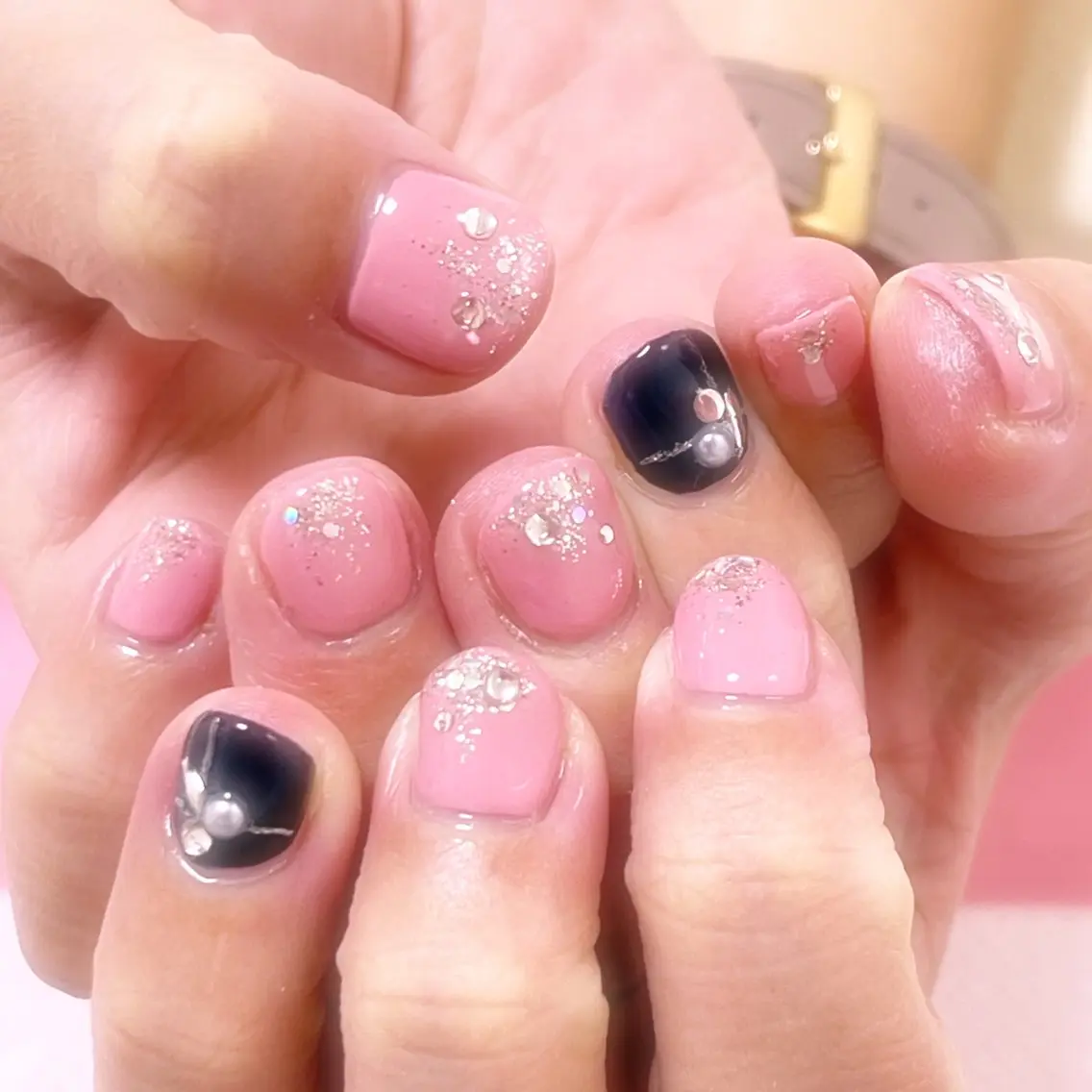 ネイル ハンドネイル 梅島の ネイル屋さんのネイルデザイン