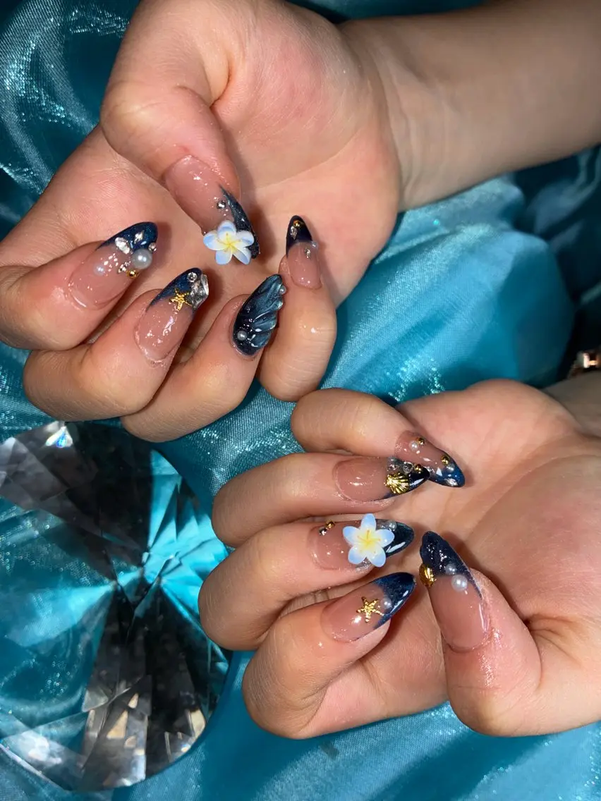 ショート ハンドネイル YOKOSUKA NAILS💅🍃のネイルデザイン