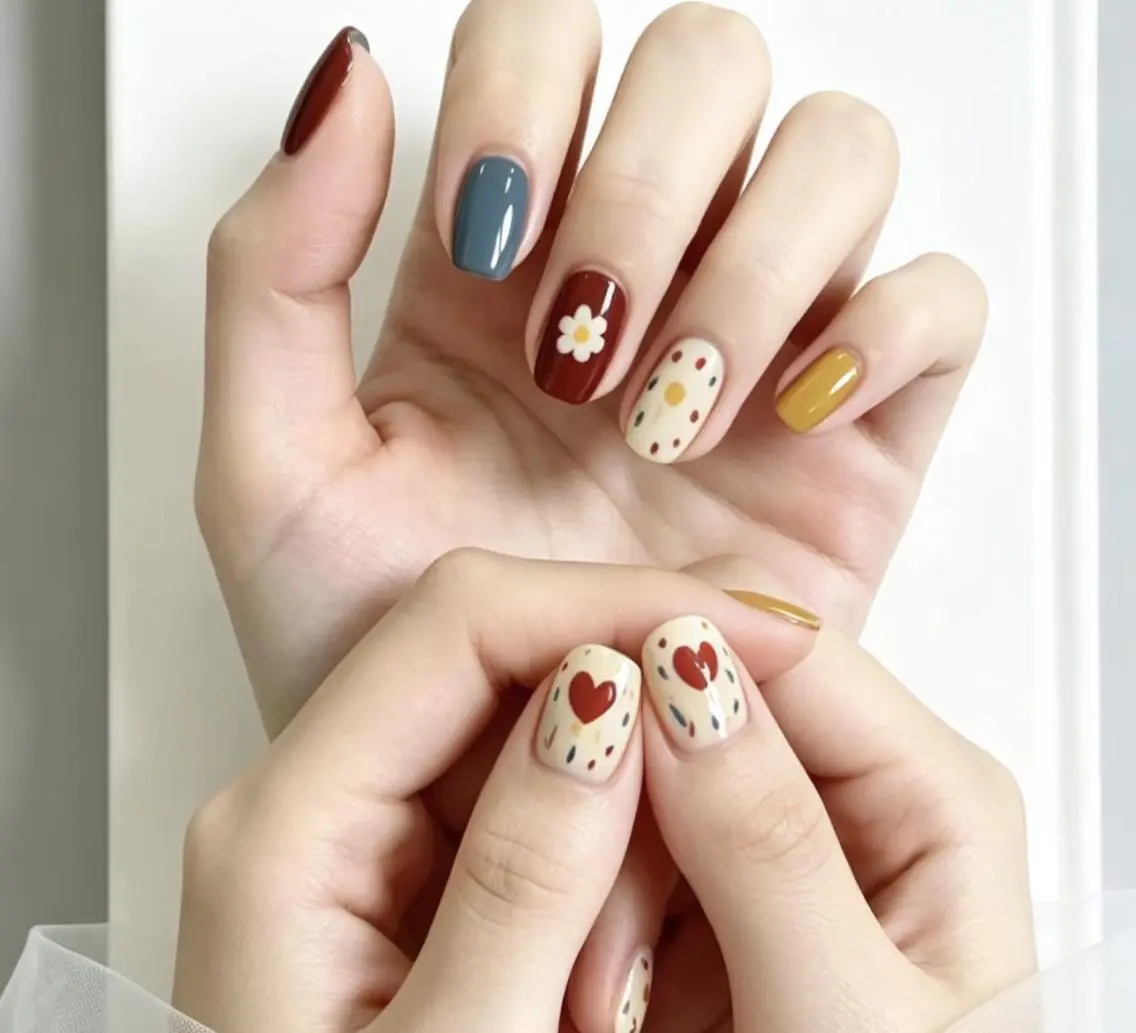 ネイル 韓国ネイル ワンホンネイル ami ｜韓国っぽnailのネイルデザイン