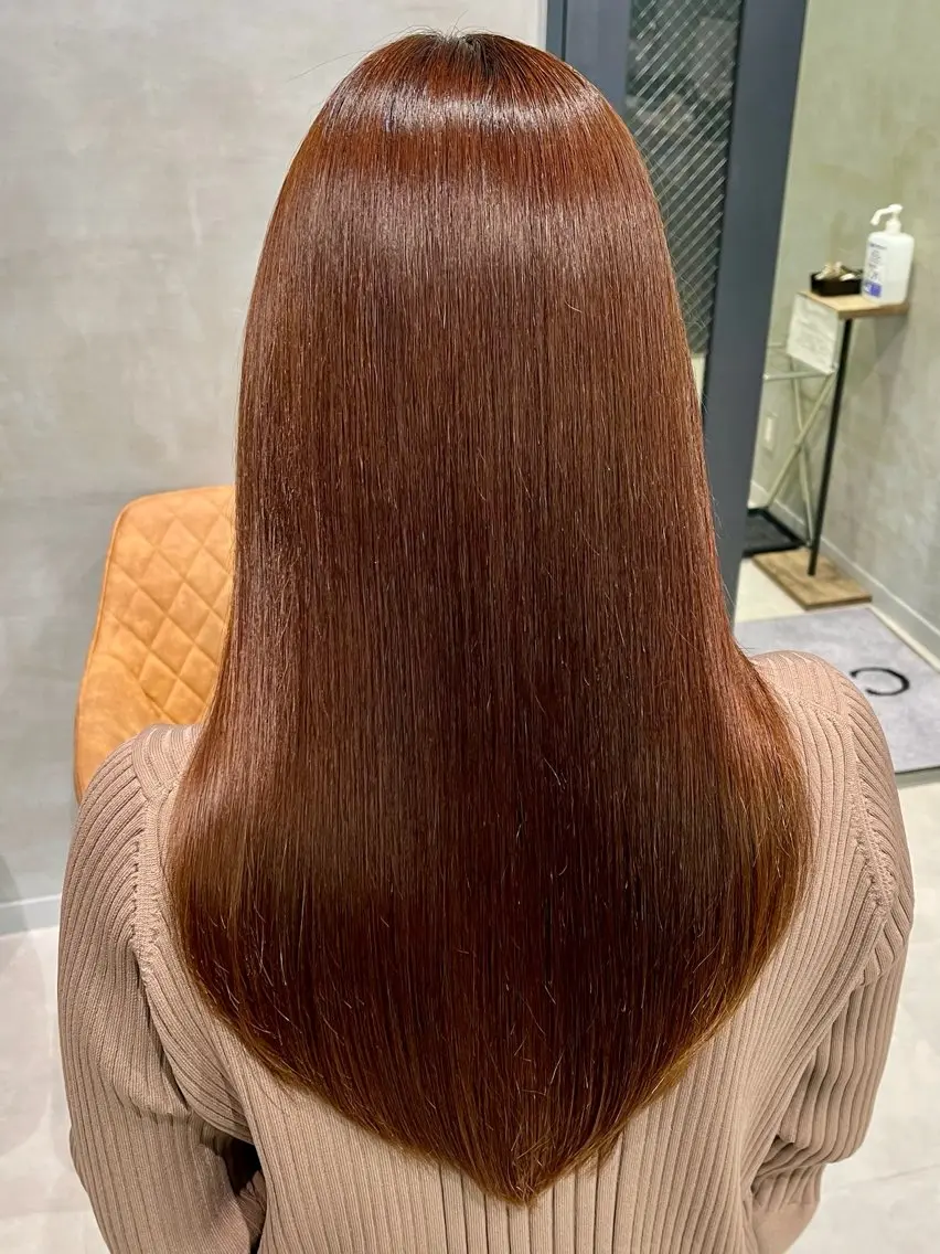 ロング カラー ベージュカラー ヘアカラー トリートメント うる艶カラー 顔周りカット♡ikuのヘアスタイル