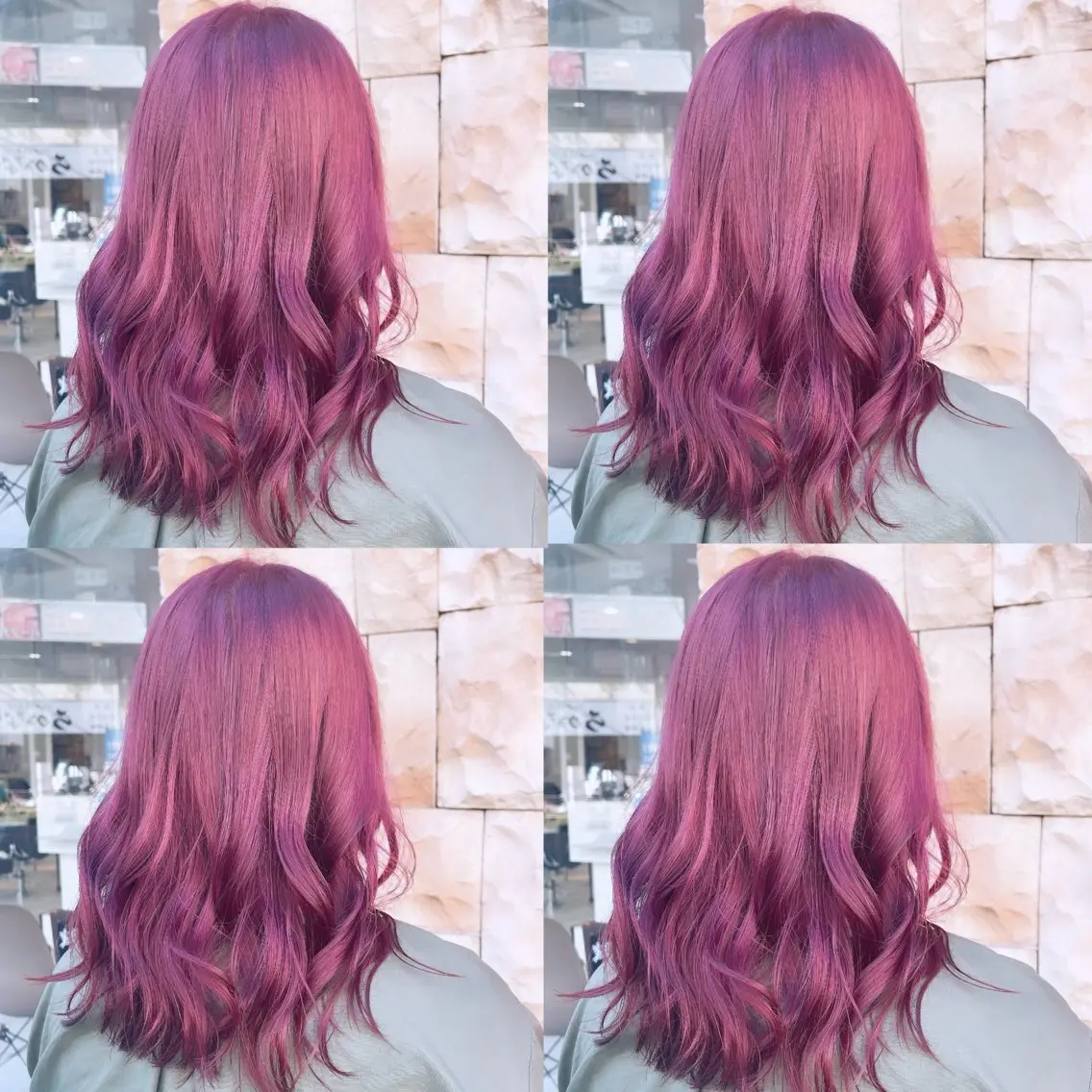 セミロング カラー ヘアカラー トリートメント 【髪質改善特化】 艶髪/透明感カラーのヘアスタイル