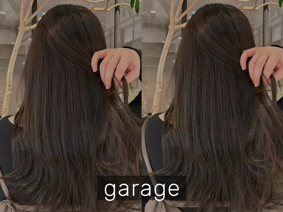 ロング カラー カット ヘアカラー トリートメント 銀座/髪質改善カラー /ボブ/本田 聖のヘアスタイル