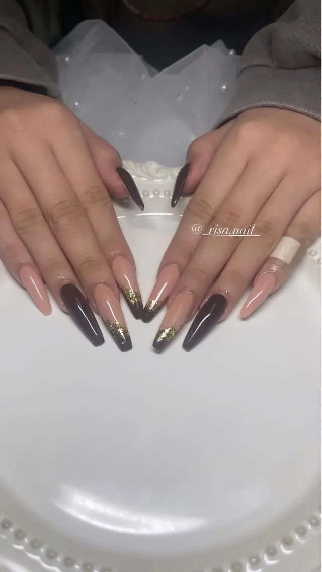 ネイル スカルプネイル 🅁nail🪞✨ risa🎀のネイルデザイン