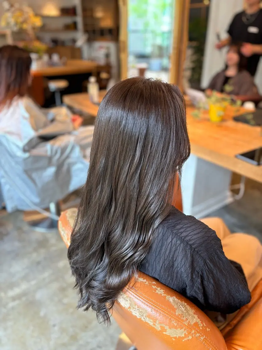 カラー 髪質改善カラー ベージュ🤎YUMEのヘアスタイル